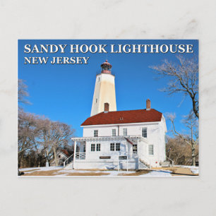 Sandy Hook Lighthouse, New Jersey Postcard