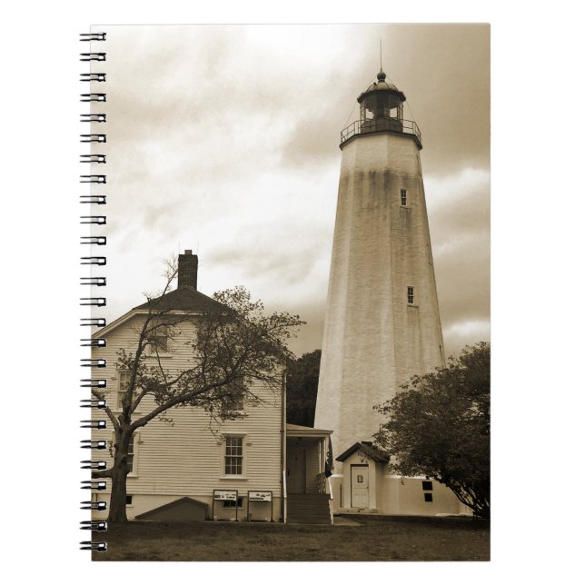 Sandy Hook Lighthouse Notebook (Front)
