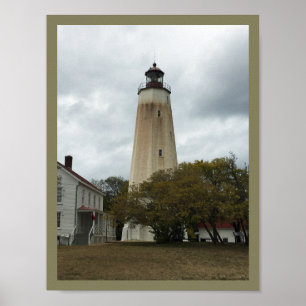 Sandy Hook Lighthouse Poster