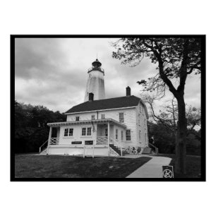 Sandy Hook Lighthouse Poster