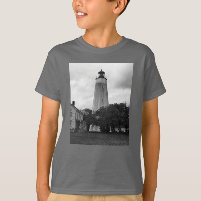 Sandy Hook Lighthouse  T-Shirt (Front)