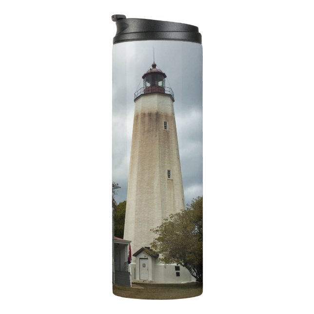 Sandy Hook Lighthouse Thermal Tumbler (Rotated Right)