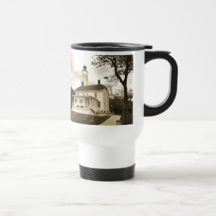 Sandy Hook Lighthouse Travel Mug