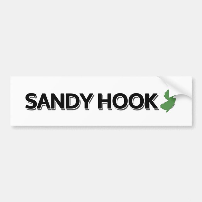 Sandy Hook, New Jersey Bumper Sticker (Front)
