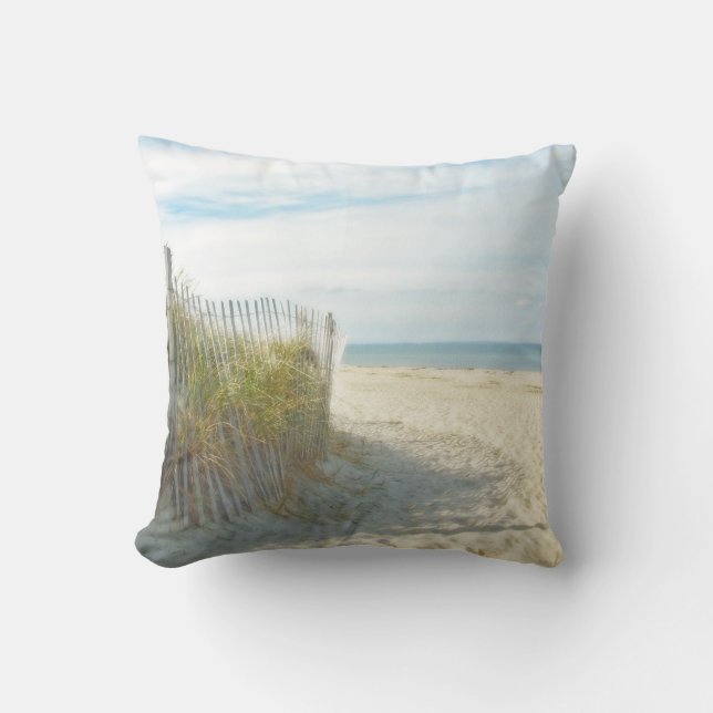 Sandy Neck Beach, Cape Cod Cushion (Front)