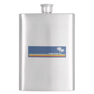 Sandy Point State Park Maryland Hip Flask