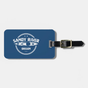 Sandy River Oregon Kayaking Luggage Tag