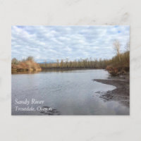 Sandy River, Troutdale, Oregon Poster Mouse Pad Po