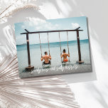 Sandy Toes Salty Kisses Wedding Save the Date Announcement Postcard<br><div class="desc">Gather your loved ones for a seaside celebration with our affordable "Sandy Toes & Salty Kisses" photo save the date postcard. Personalise the front with your favourite beach snapshot, and add all the important details to the back. It's the perfect way to invite guests to reserve the date for your...</div>