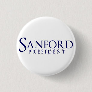 Sanford President 2012 3 Cm Round Badge