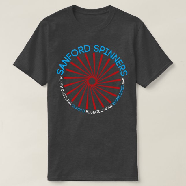 Sanford Spinners T-Shirt (Design Front)