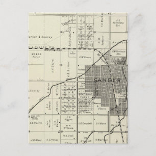 Sanger, California Postcard