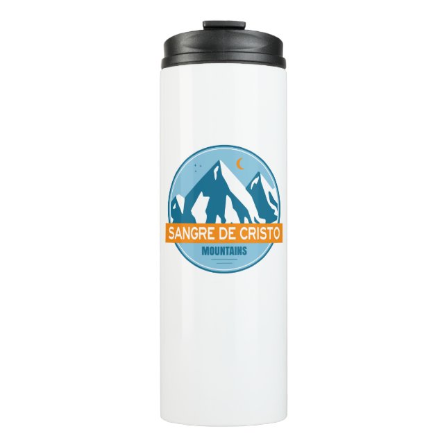 Sangre de Cristo Mountains Colorado New Mexico Thermal Tumbler (Front)