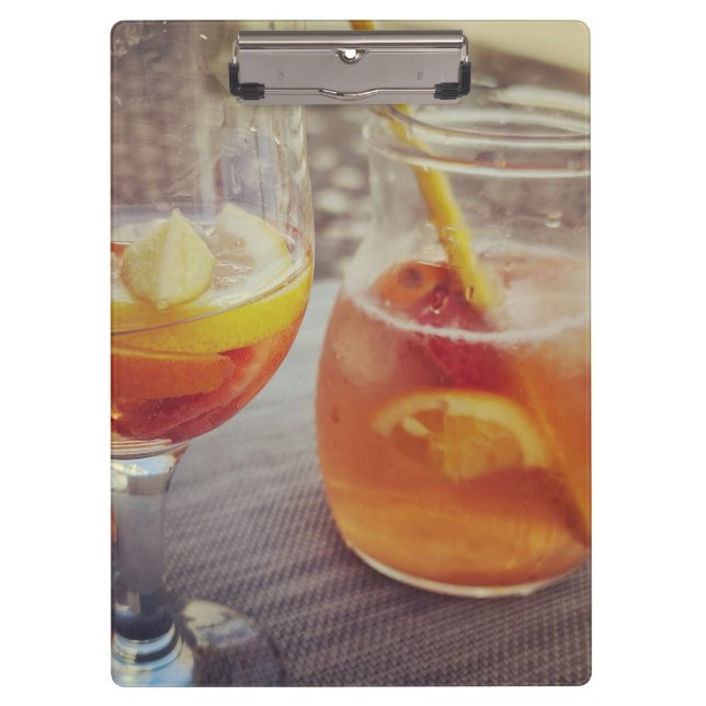 Sangria and Sunshine Clipboard (Front)