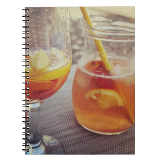 Sangria and Sunshine Notebook (Front)