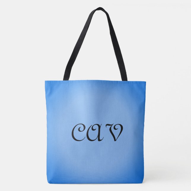 Sangria Cornflower Blue  Tote Bag (Front)