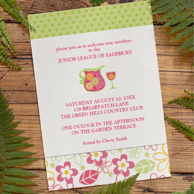 Sangria Garden Party Invitations (Creator Uploaded)