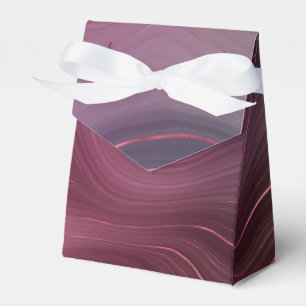 Sangria Strata   Moody Pink and Purple Luxe Agate Favour Box