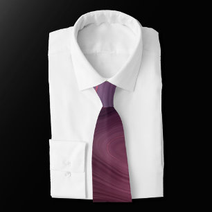 Sangria Strata Moody Pink and Purple Luxe Agate Tie