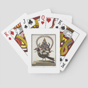 Sani, from 'Voyage aux Indes et a la Chine' by Pie Playing Cards