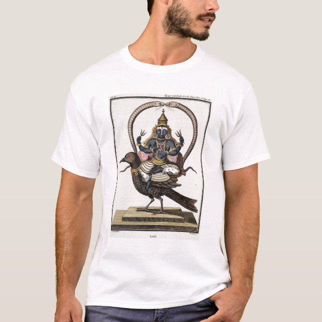 Sani, from 'Voyage aux Indes et a la Chine' by Pie T-Shirt (Front)
