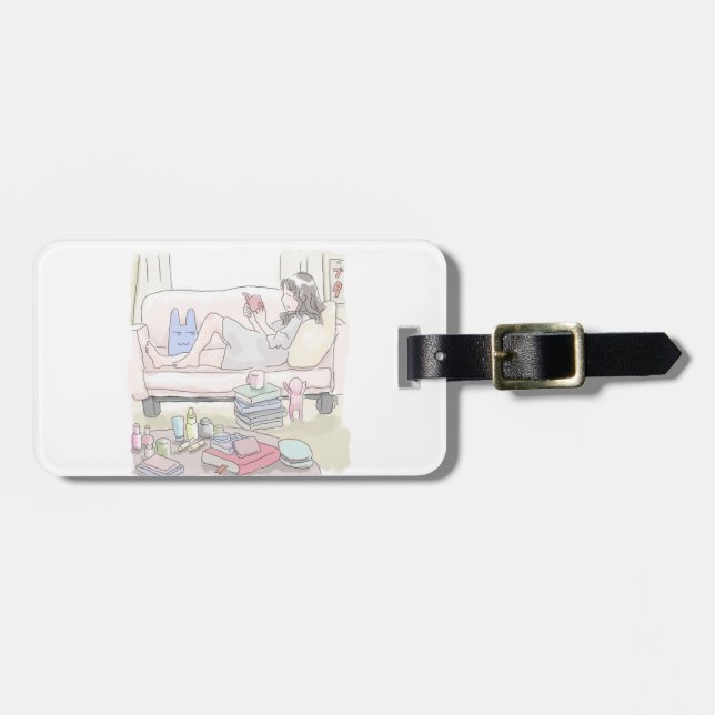 Sani Nishiji Luggage Tag (Front Horizontal)