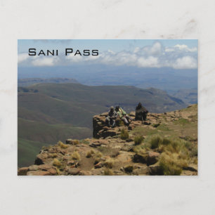 sani pass view postcard
