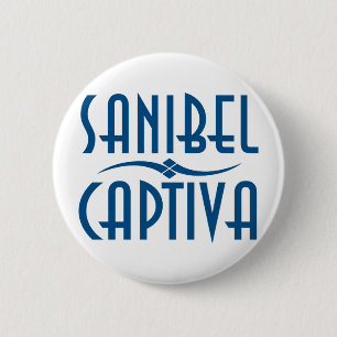 Sanibel Captiva Islands Florida 6 Cm Round Badge