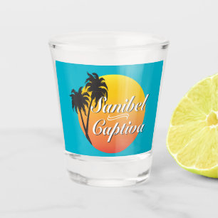 Sanibel Captiva Islands Florida Shot Glass