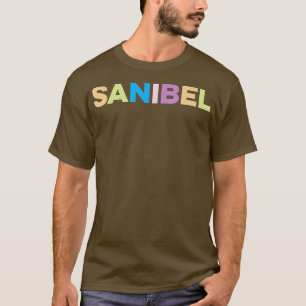 Sanibel Island Colourful Vacation T-Shirt