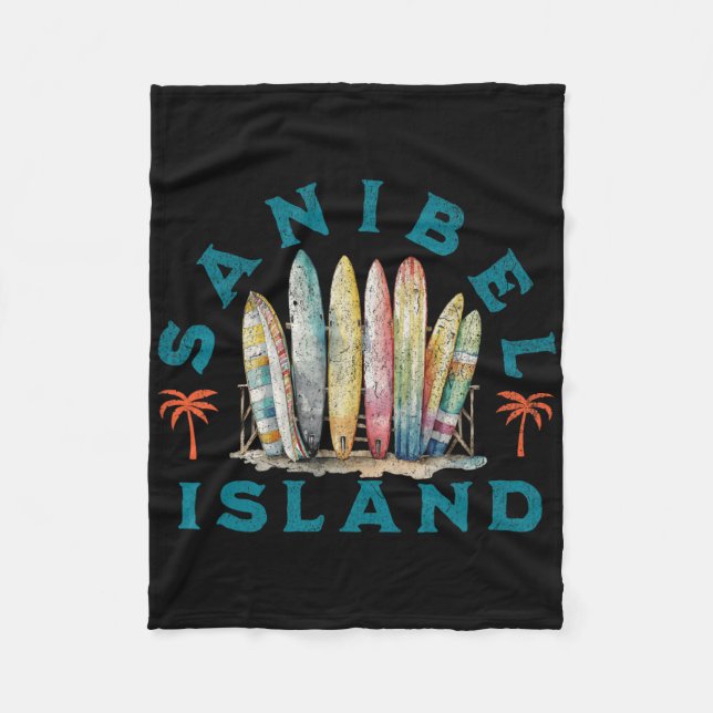 Sanibel Island  Fleece Blanket (Front)