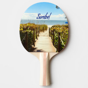 Sanibel Island Florida Beach Ocean Ping Pong Paddle