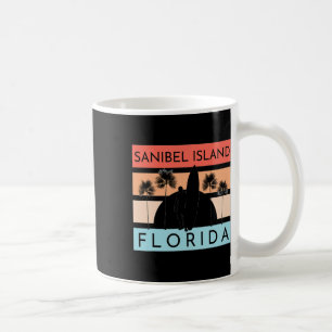 Sanibel Island Florida Beach Surfing Summer Vacati Coffee Mug