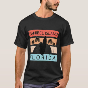 Sanibel Island Florida Beach Surfing Summer Vacati T-Shirt
