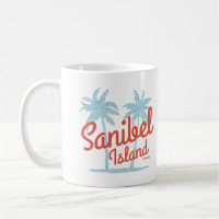 Sanibel Island Florida Coral Ocean Souvenir