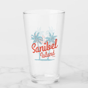 Sanibel Island Florida Gulf Coast Souvenir Glass