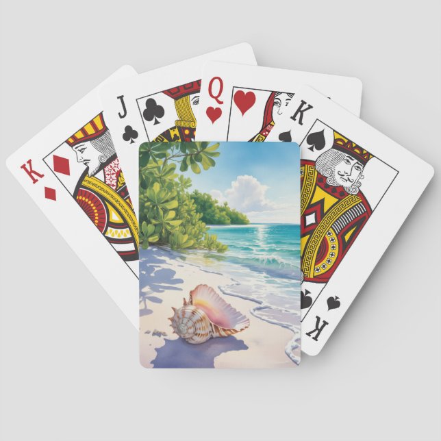 Sanibel Island Florida Playing Cards (Back)