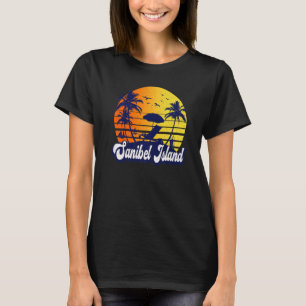 Sanibel Island Florida Sunset Beach Retro Premium T-Shirt