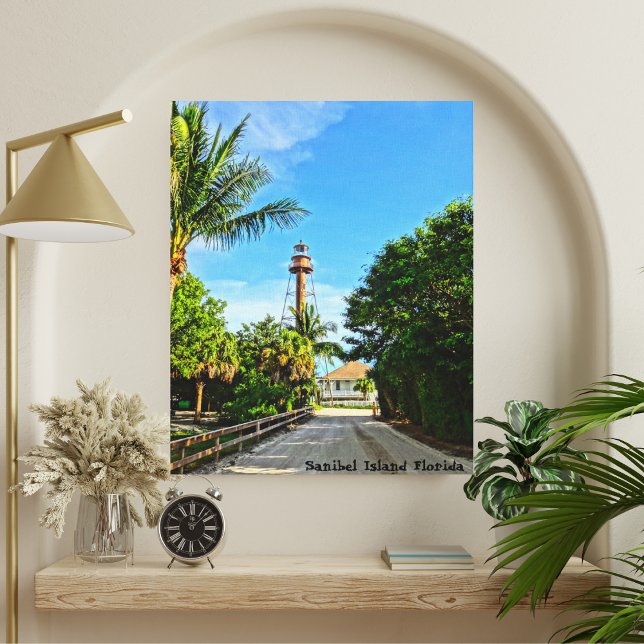 Sanibel Island Lighthouse Florida Gulf Coast Canvas Print (Creator Uploaded)