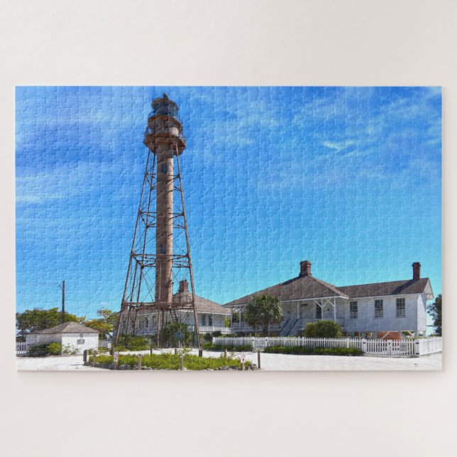 Sanibel Island Lighthouse, Florida Jigsaw Puzzle (Horizontal)
