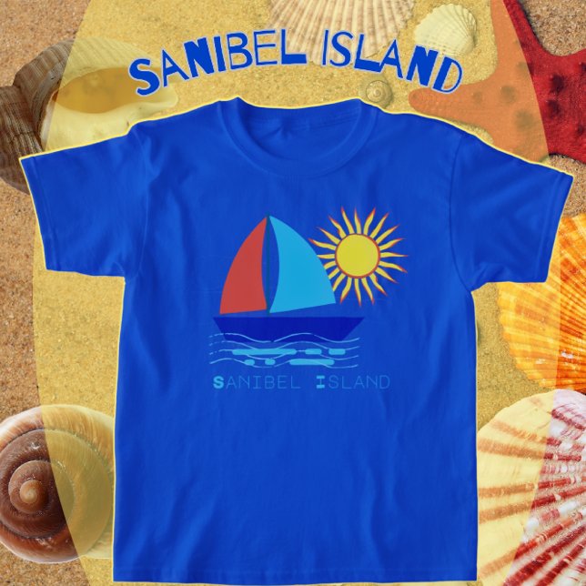 Sanibel Island Sailboat and Sunshine Vacation T-Sh T-Shirt (Creator Uploaded)