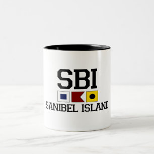 Sanibel Island. Two-Tone Coffee Mug
