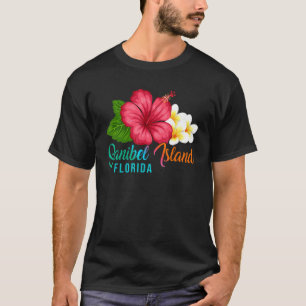 Sanibel Island Vacation Florida Tropical Hibiscus  T-Shirt