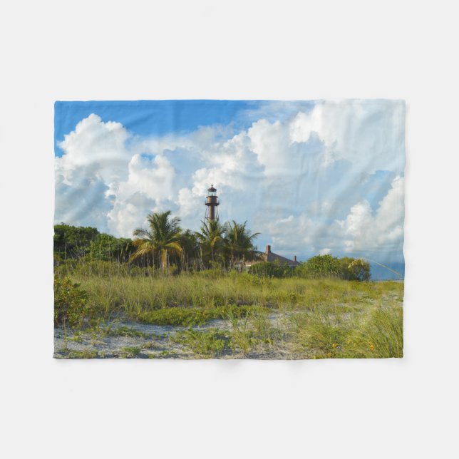 Sanibel Lighthouse Beach Blanket (Front (Horizontal))