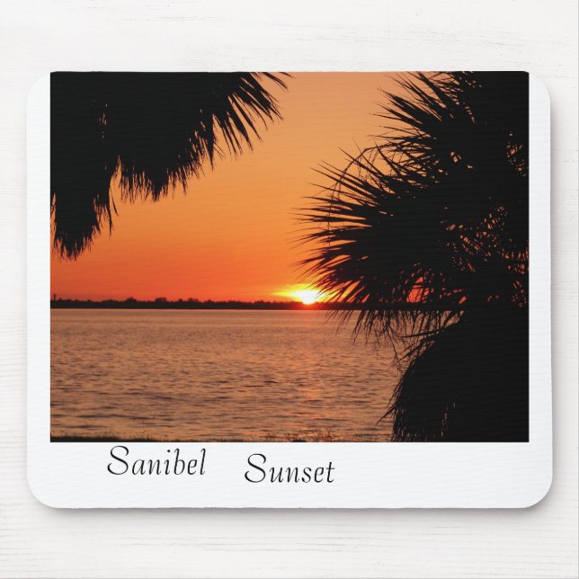 Sanibels Sleeping Sun Mouse Pad (Front)