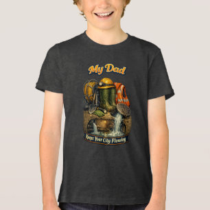 Sanitation Engineer Tri-Blend Shirt