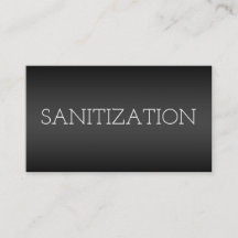 Sanitisation Disinfectant Black