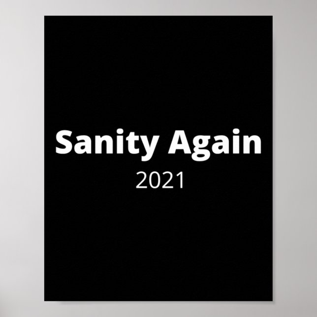 Sanity Again 2021-2025  Poster (Front)