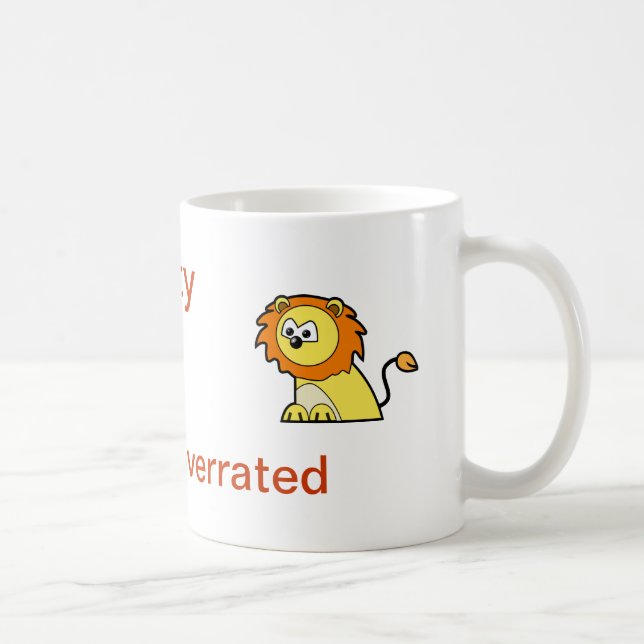 Sanity is overrated coffee mug (Right)