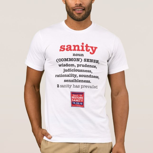 sanity synonyms T-Shirt (Front)